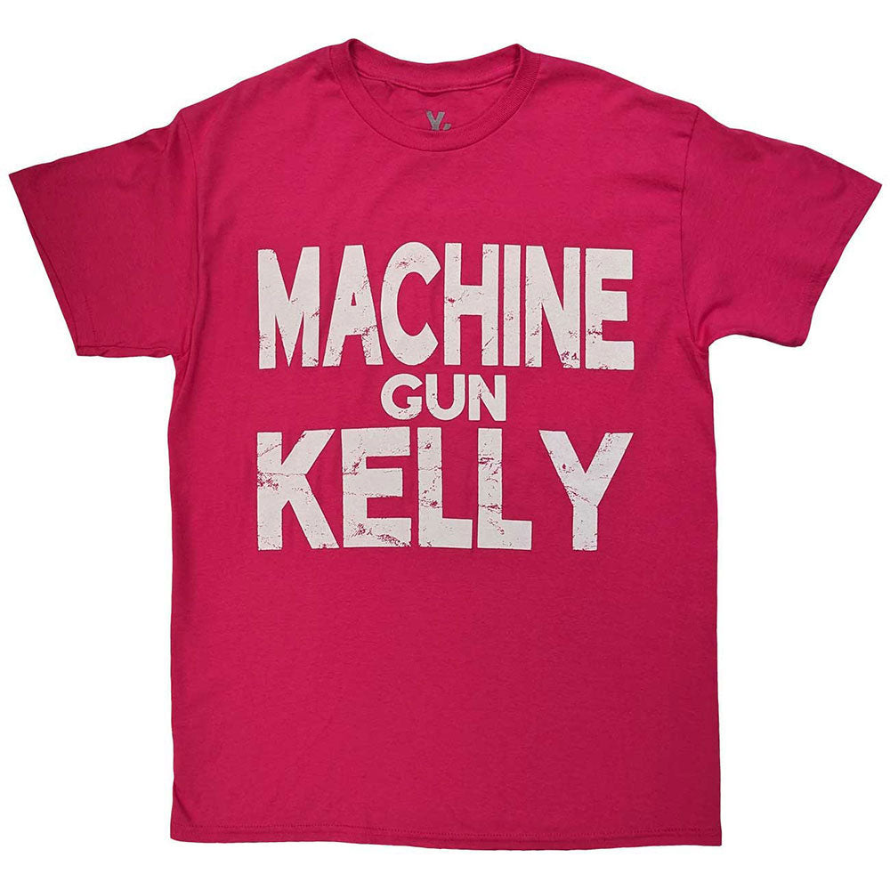 MACHINE GUN KELLY - EMBERS LOGO - T-Shirt Pink