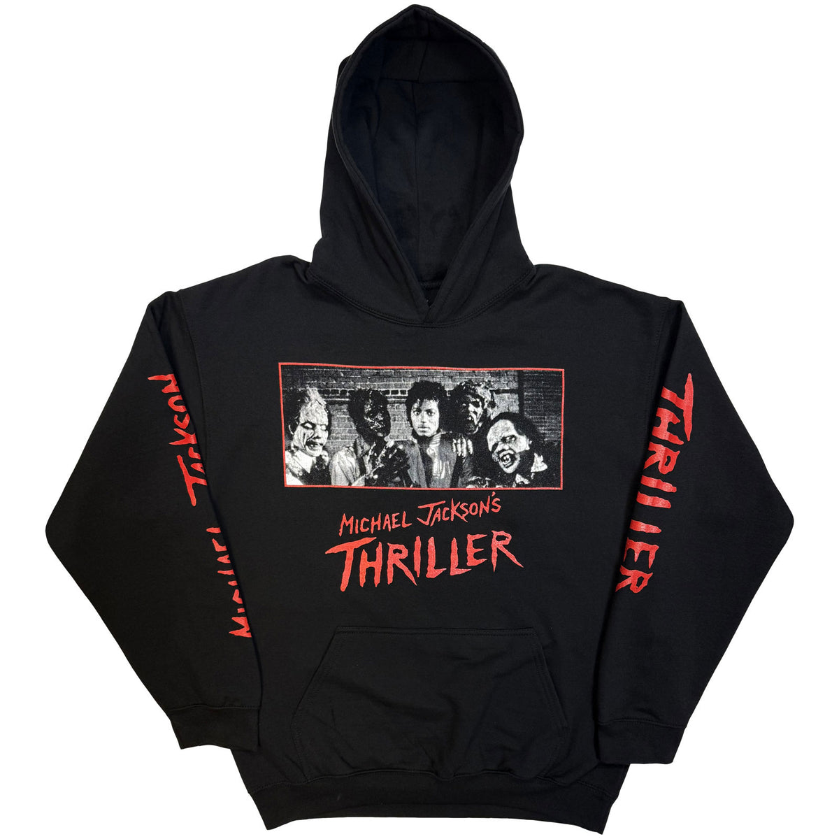 MICHAEL JACKSON - THRILLER ZOMBIES - Pullover Hoodie Black