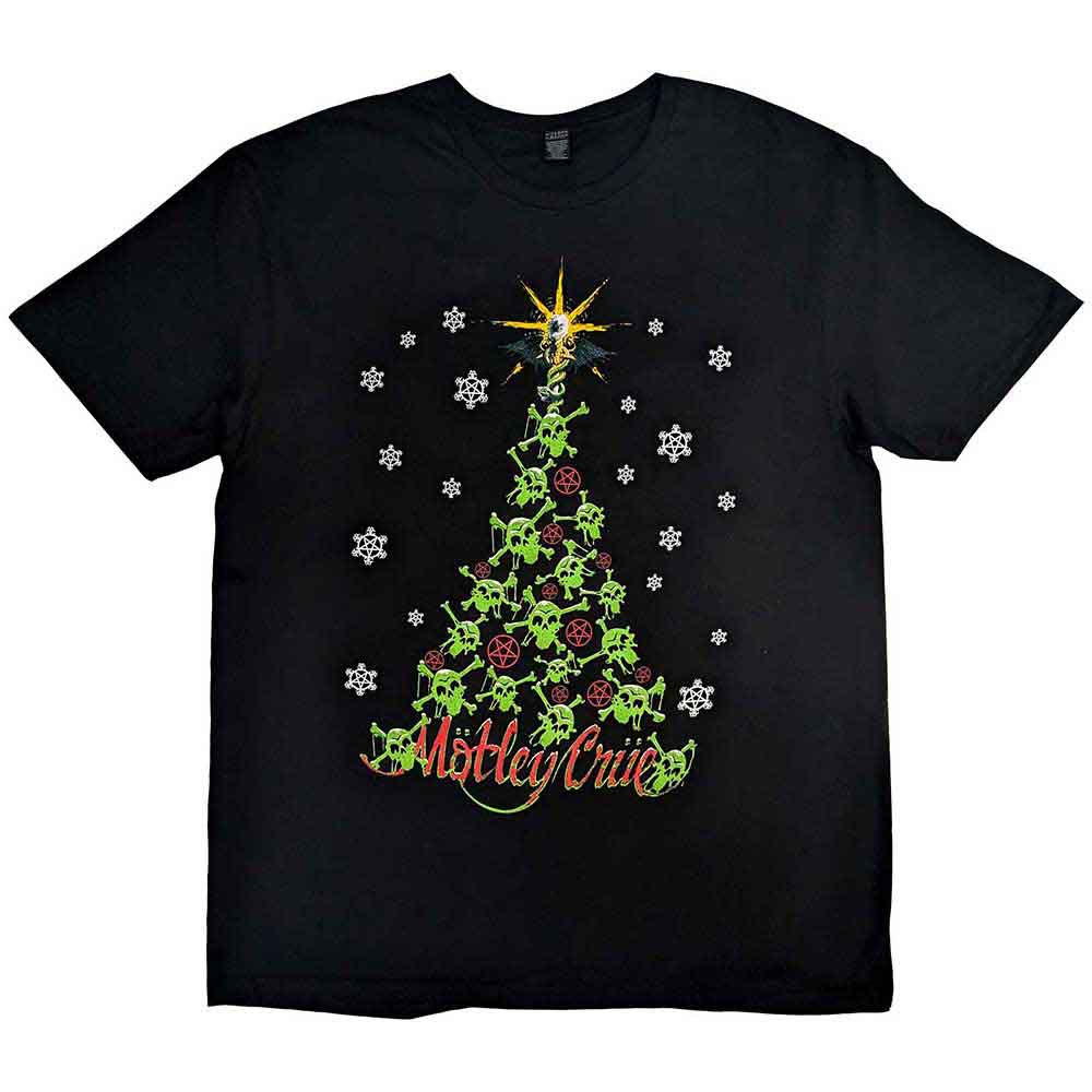 MOTLEY CRUE - XMAS CRUE - T-Shirt Black