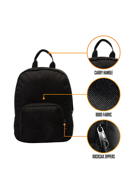 Rocksax Sleep Token Mini Backpack - The Summoning Black