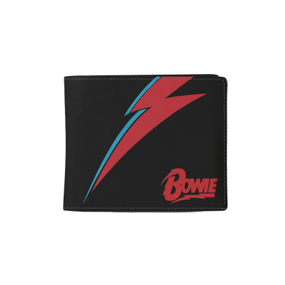 Rocksax David Bowie Wallet - Lightning Black