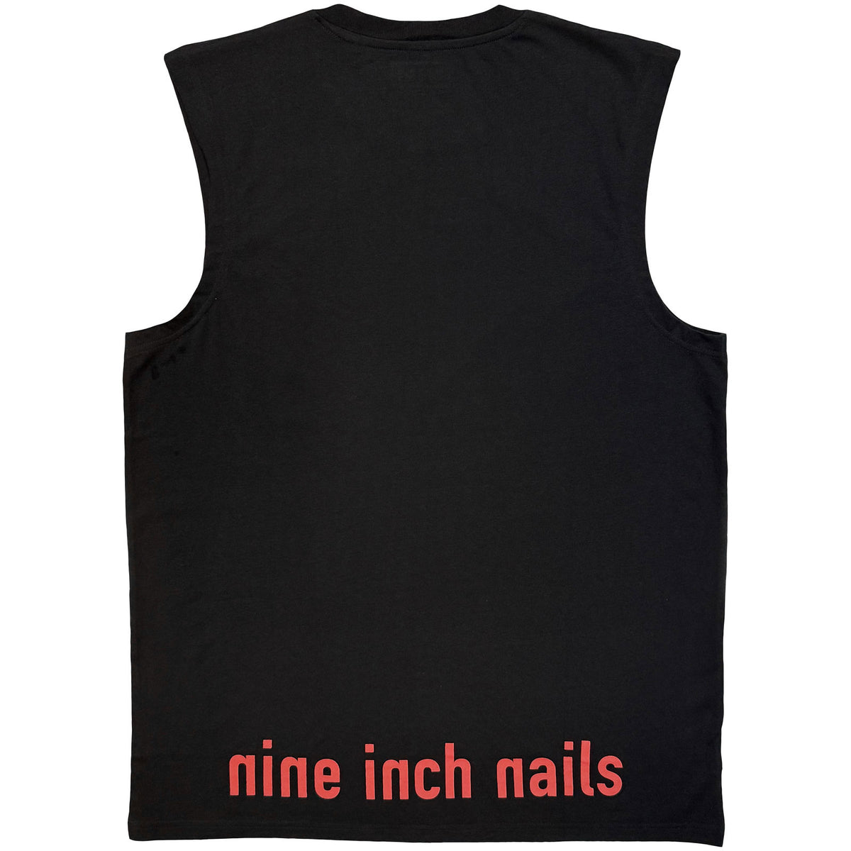 NINE INCH NAILS - RED LOGOS - Vest T-Shirt Black