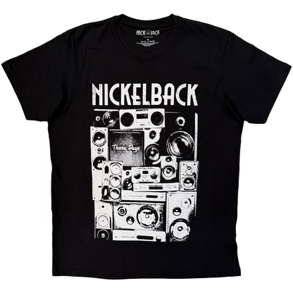 NICKELBACK - WALL SPEAKERS - Carbon T-Shirt Black