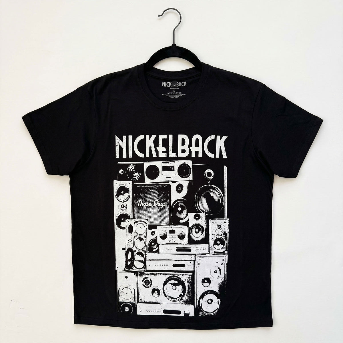 NICKELBACK - WALL SPEAKERS - Carbon T-Shirt Black
