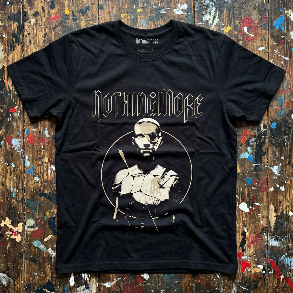 NOTHING MORE - COVER ARROWS - Carbon T-Shirt Black