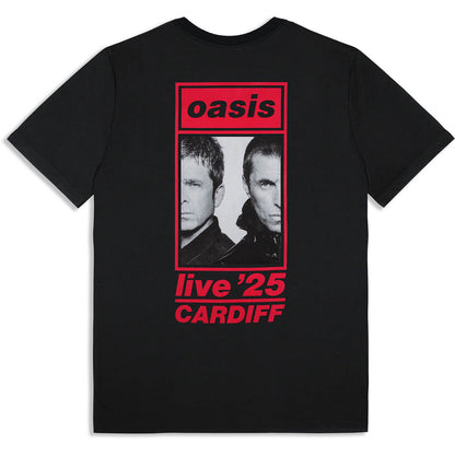 OASIS - CARDIFF 4TH JULY EVENT - T-Shirt Black