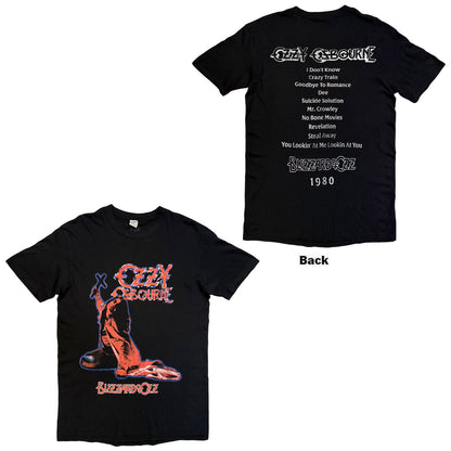 OZZY OSBOURNE - BLIZZARD OF OZZ TRIBUTE - T-Shirt Black