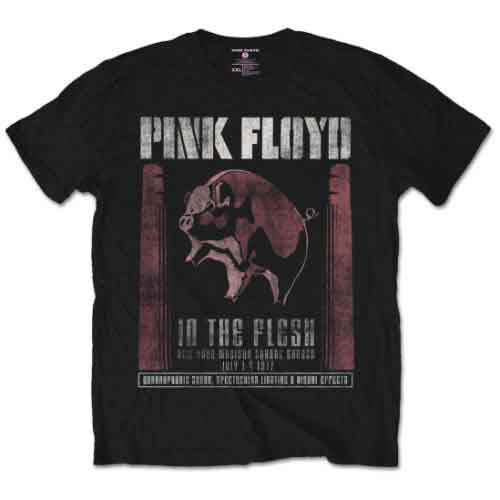 PINK FLOYD - IN THE FLESH - T-Shirt Black