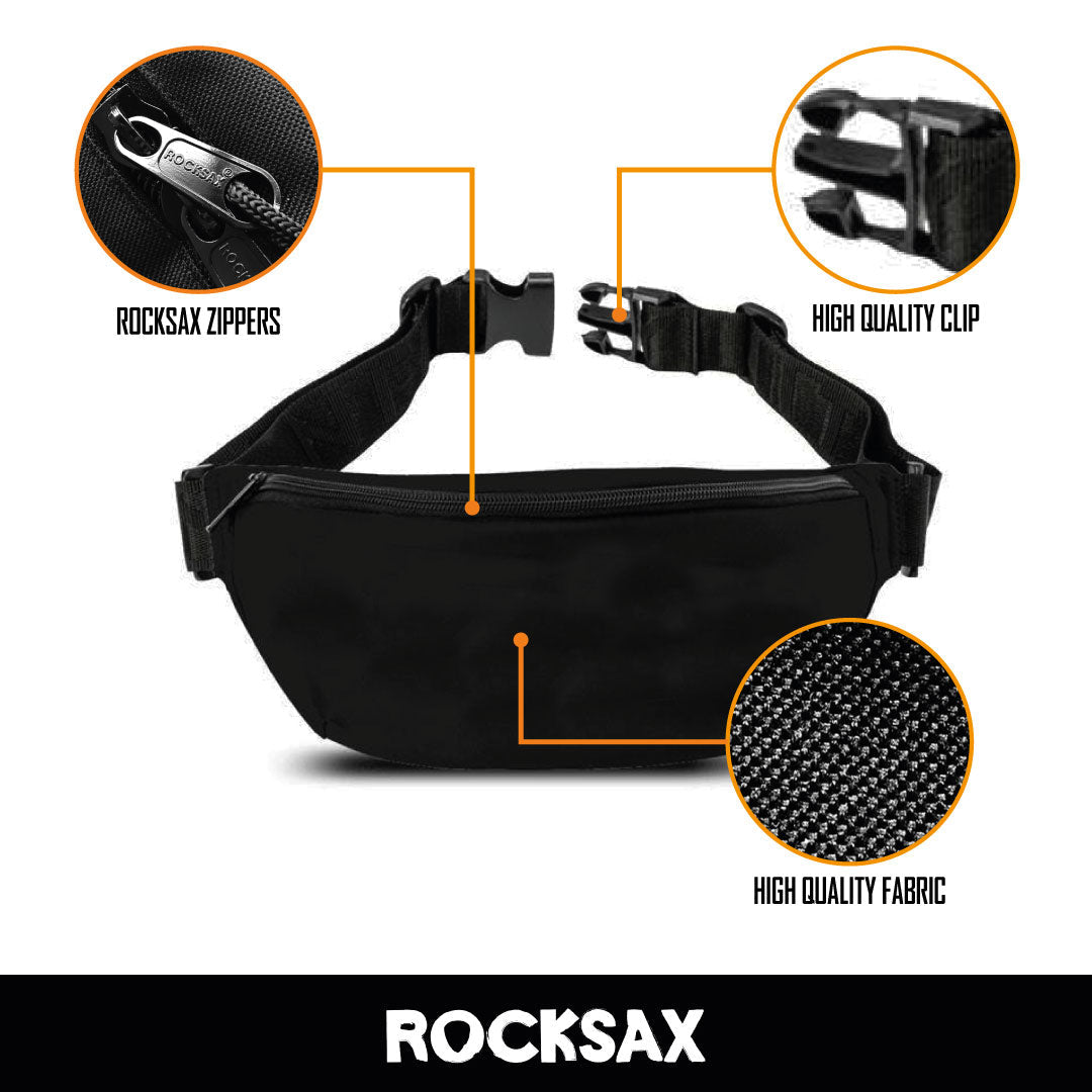 Rocksax Mötley Crüe Bum Bag (Fanny pack) - Girls Live