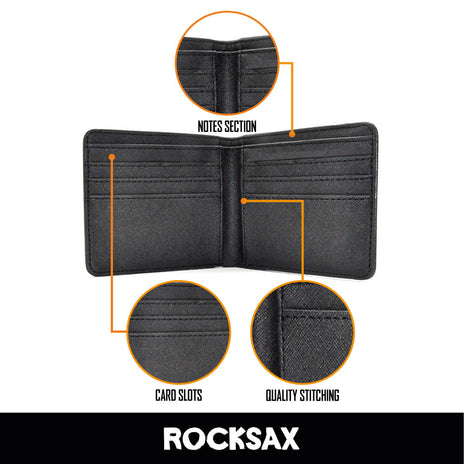 Rocksax AC/DC Wallet - Logo
