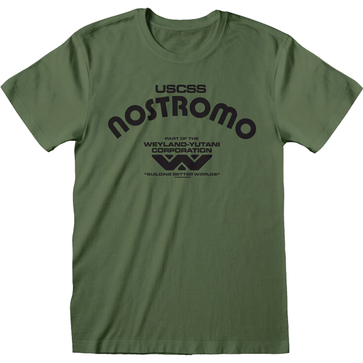 ALIEN - RETRO NOSTROMO - T-Shirt Olive