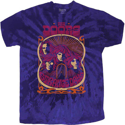 THE DOORS - STRANGE DAYS - Kids T-Shirt Blue (Wash Collection)
