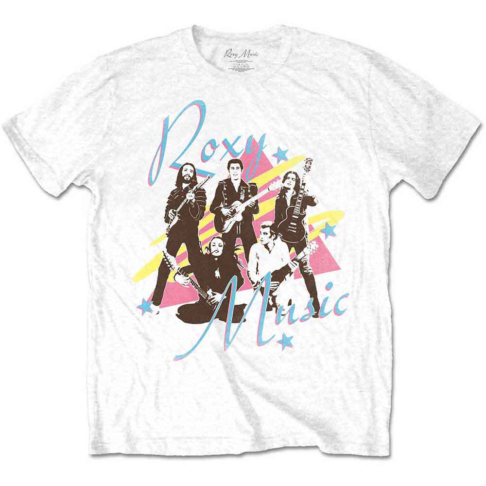 ROXY MUSIC - GUITARS - T-Shirt White