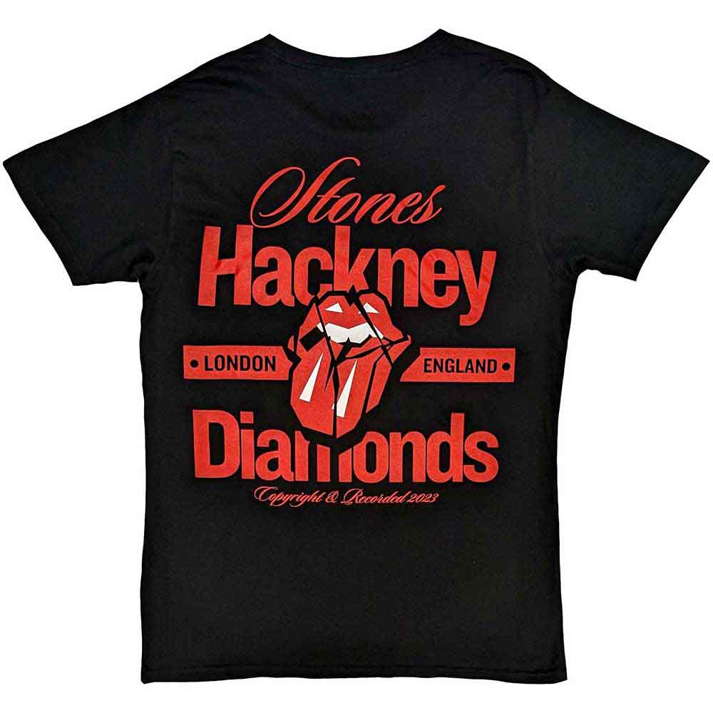 THE ROLLING STONES - HACKNEY DIAMONDS HACKNEY LONDON - T-Shirt Black