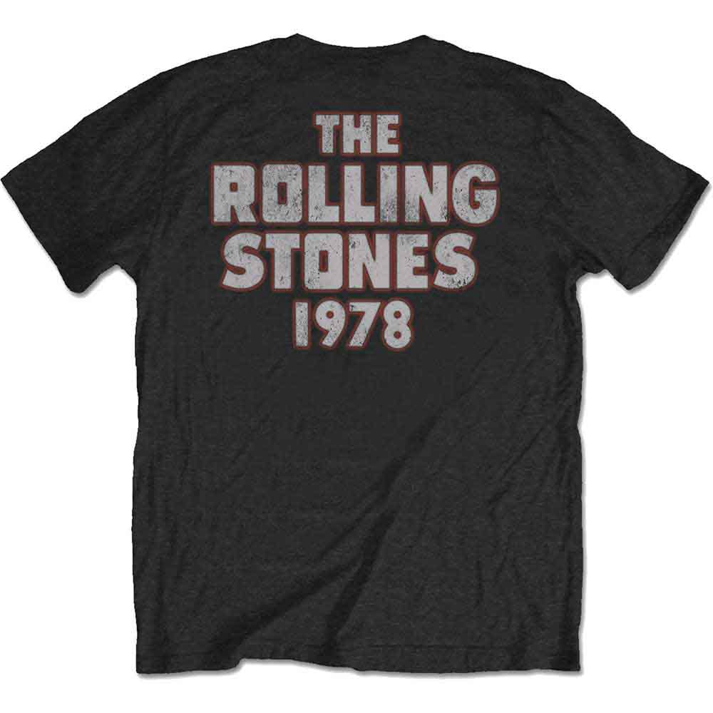 THE ROLLING STONES - DRAGON '78 - T-Shirt Black
