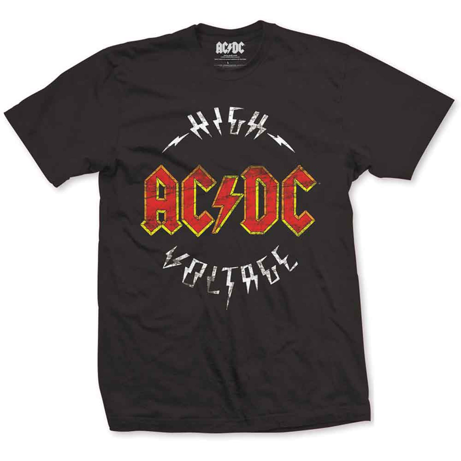AC/DC - HIGH VOLTAGE - T-Shirt Black