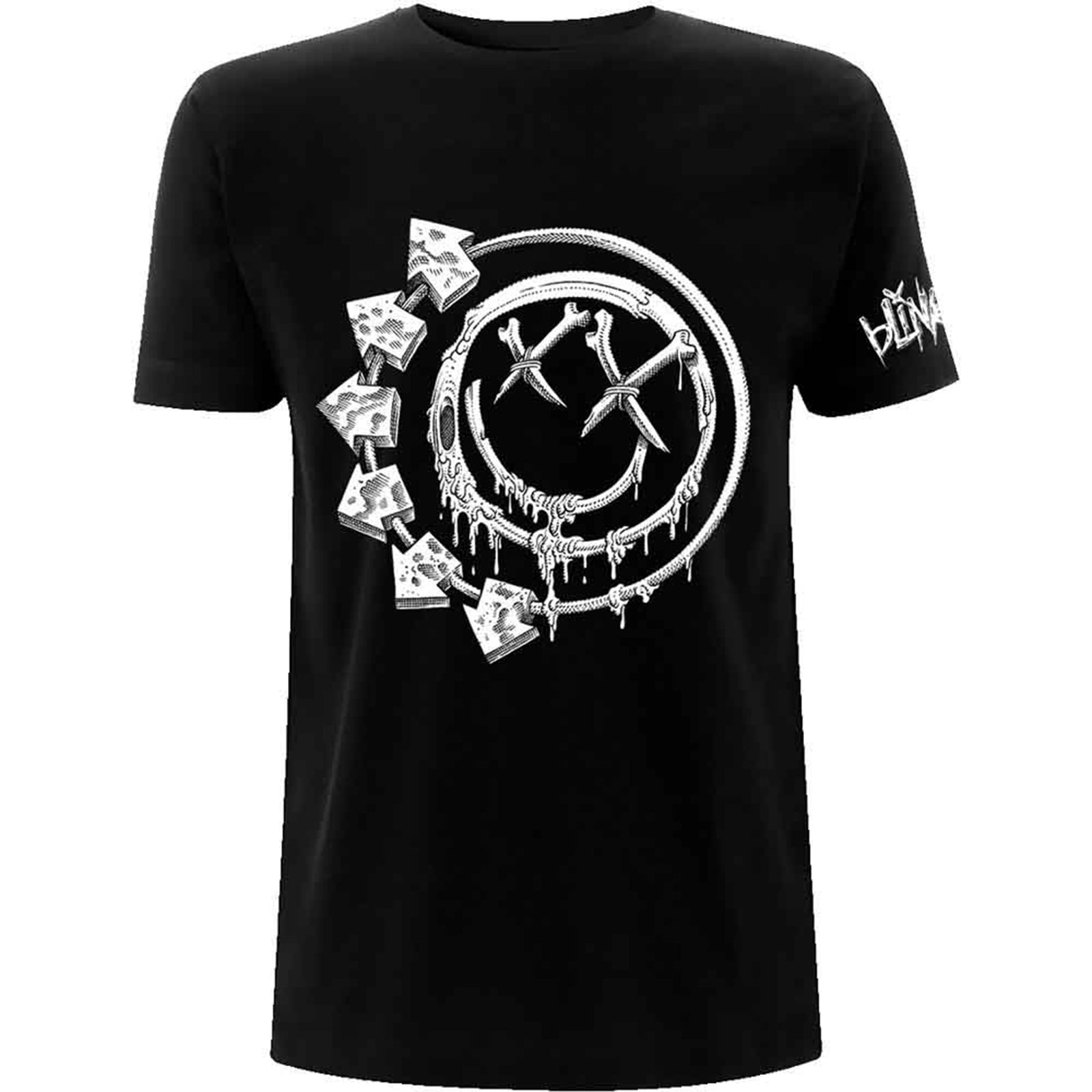BLINK-182 - BONES - T-Shirt Black