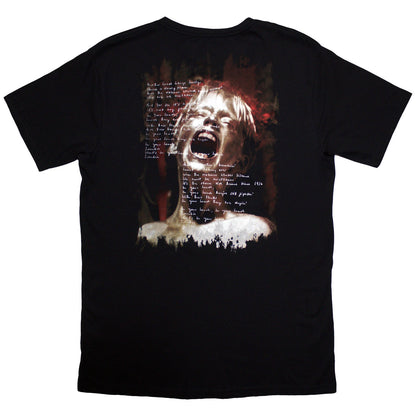 CRANBERRIES, THE - ZOMBIE DOLORES - T-Shirt Black (Back Print)
