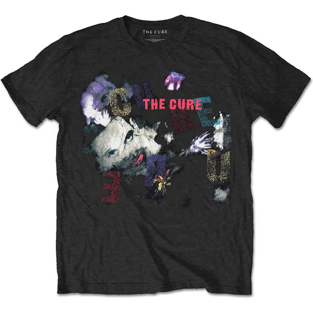 THE CURE - THE PRAYER TOUR 1989 - T-Shirt Black (Back Print)