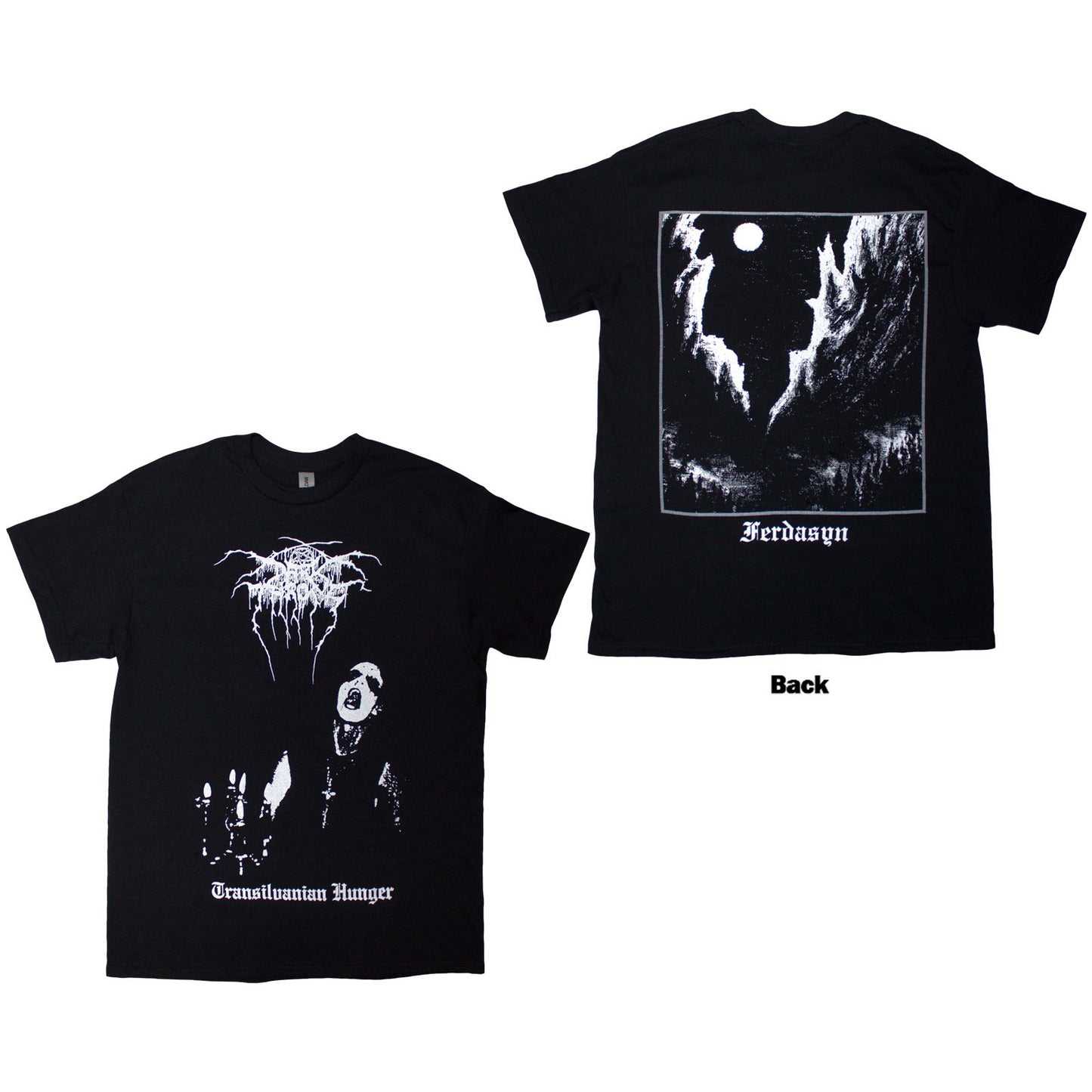 DARKTHRONE - TRANSILVANIAN HUNGER - T-Shirt Black (Back Print)