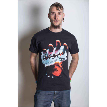 JUDAS PRIEST - BRITISH STEEL - T-Shirt Black