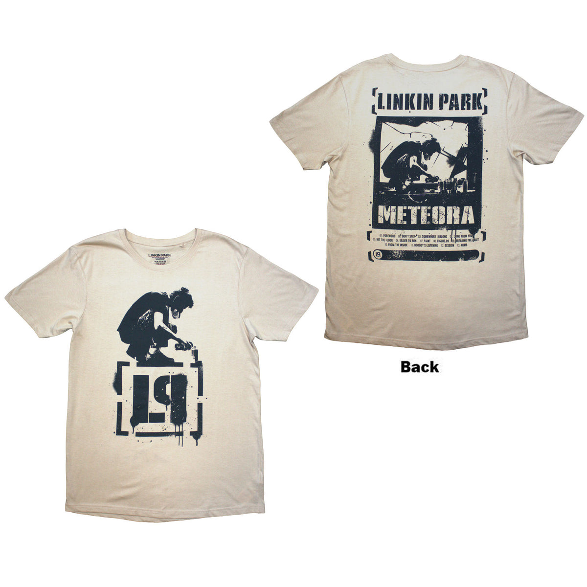 LINKIN PARK - METEORA - T-Shirt Neutral (Back Print)