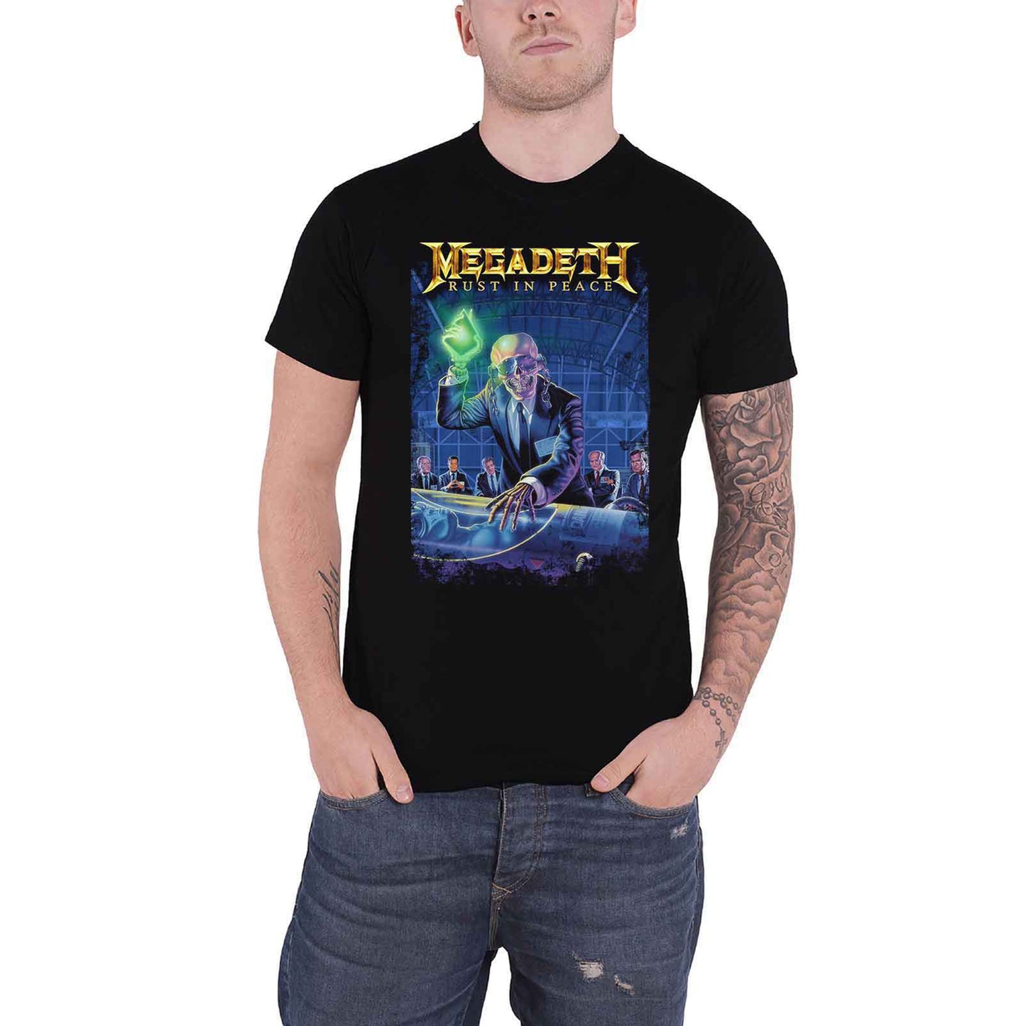 MEGADETH - RUST IN PEACE 30TH ANNIVERSARY - T-Shirt Black (Back Print)