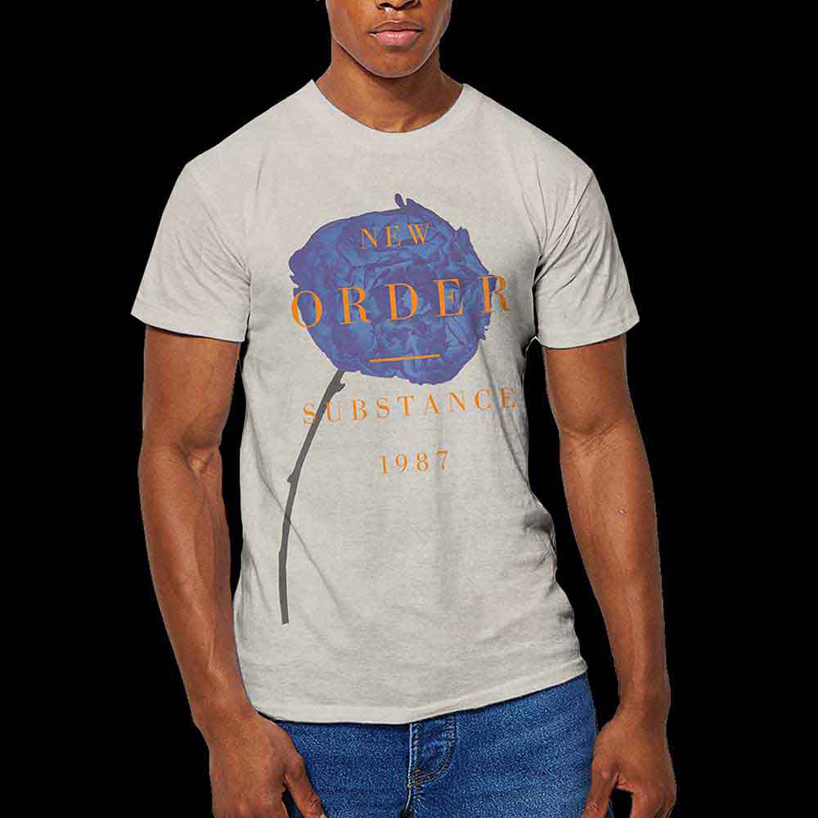 NEW ORDER - SPRING SUBSTANCE - T-Shirt Neutral (Wash Collection)