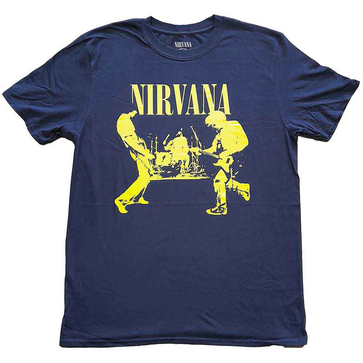 NIRVANA - STAGE - T-Shirt Blue