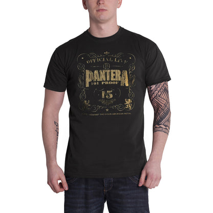 PANTERA - 101 PROOF - T-Shirt Black
