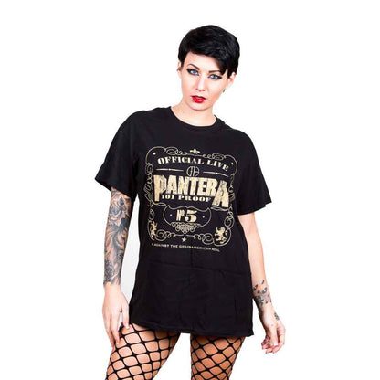 PANTERA - 101 PROOF - T-Shirt Black