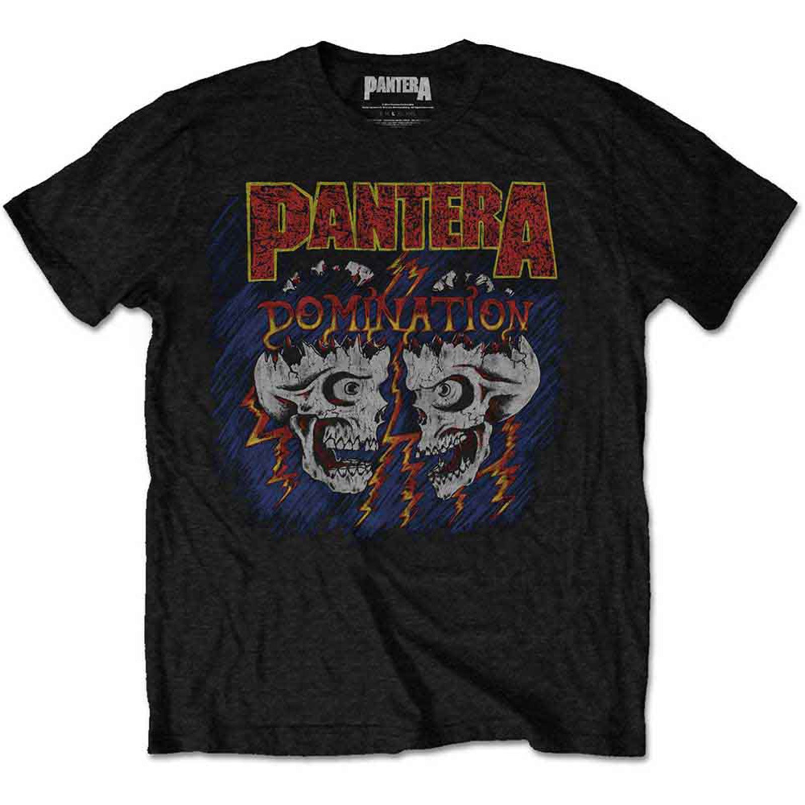 PANTERA - DOMINATION - T-Shirt Black