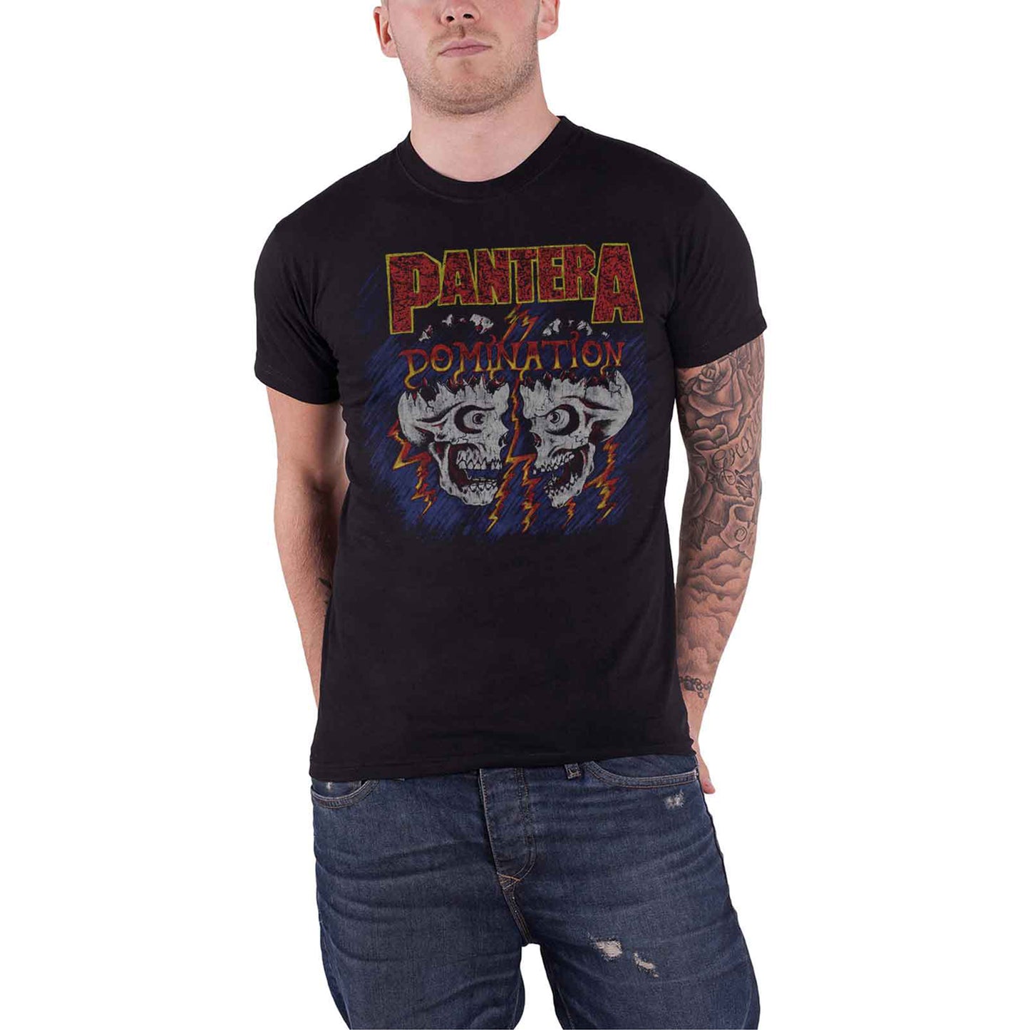 PANTERA - DOMINATION - T-Shirt Black