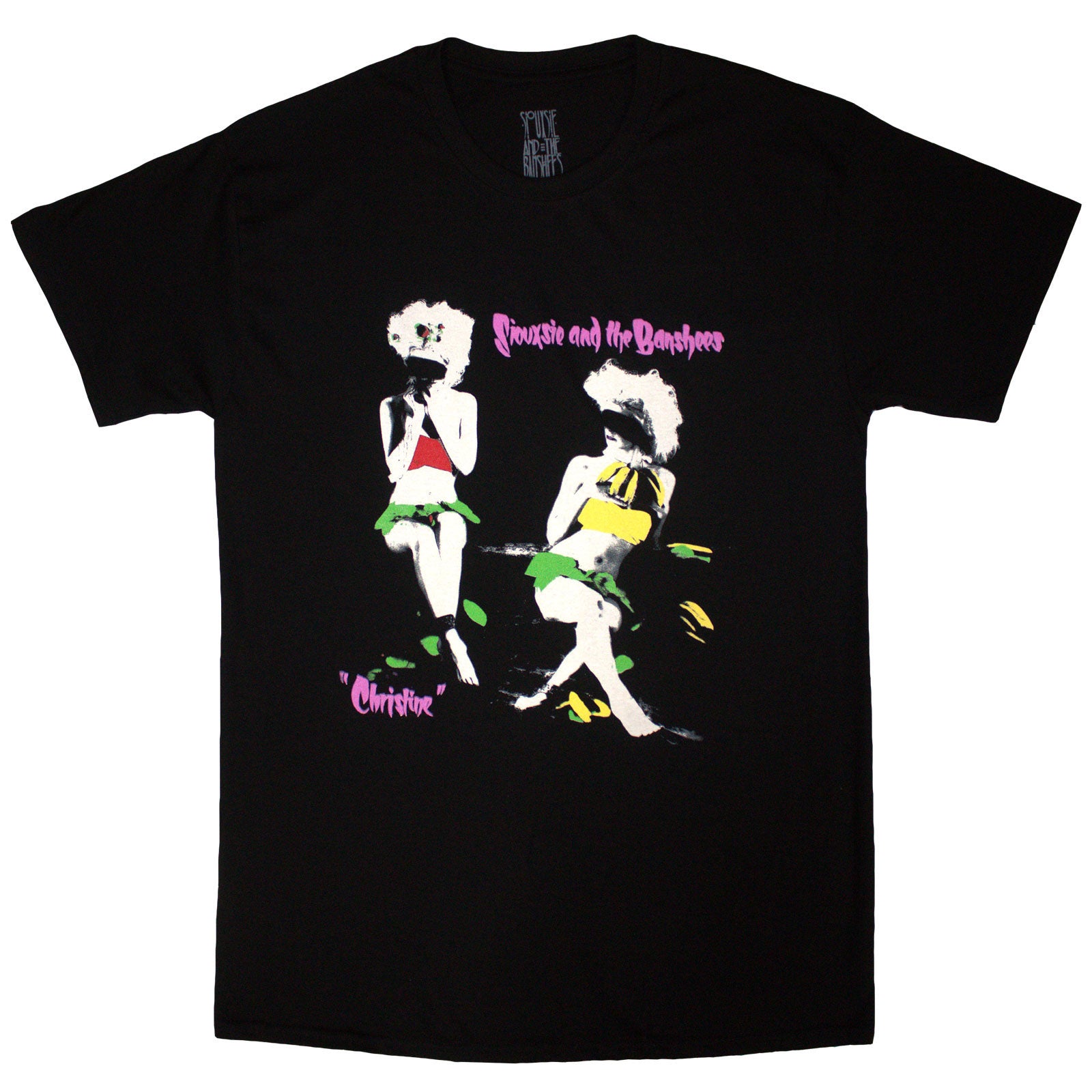 SIOUXSIE & THE BANSHEES - CHRISTINE - T-Shirt Black