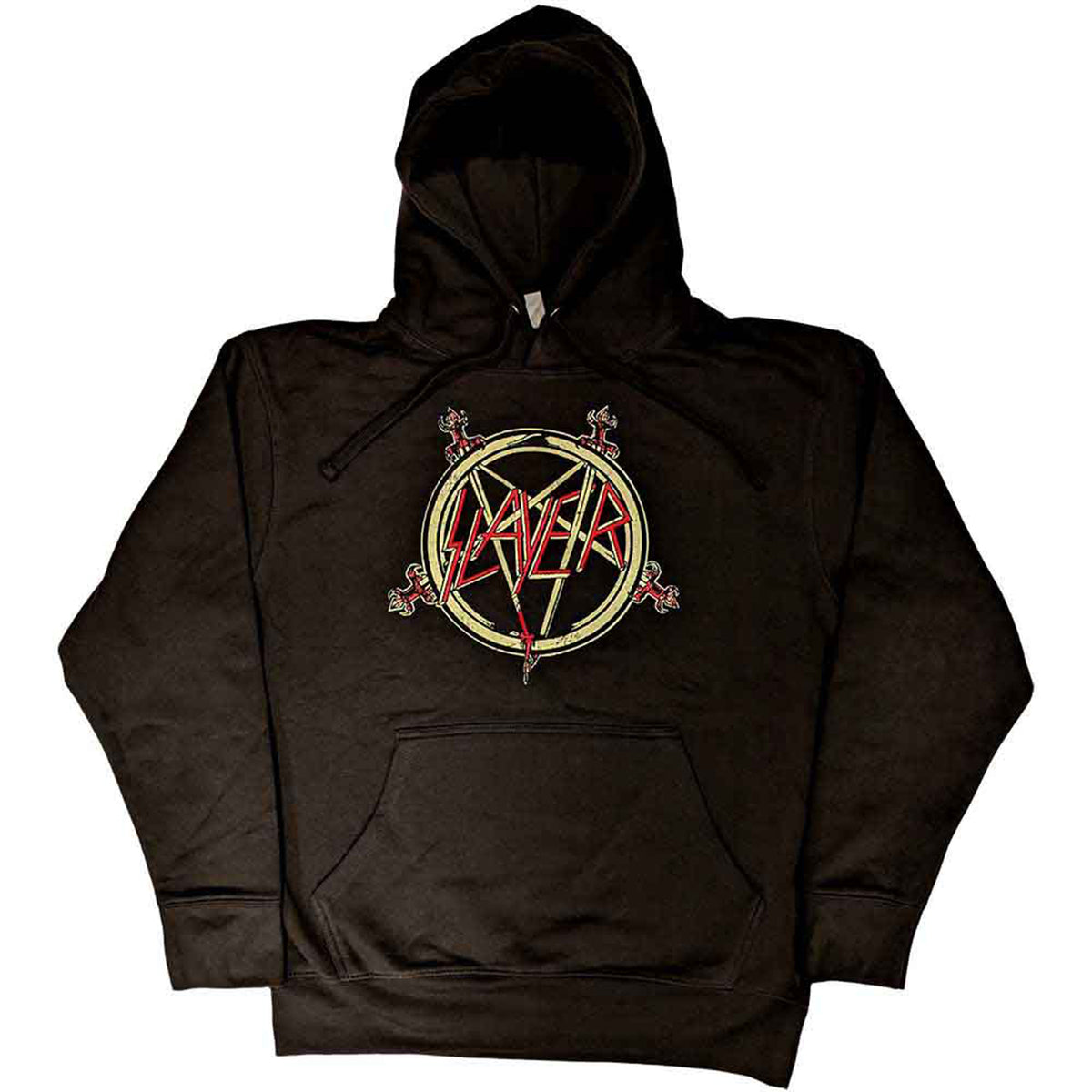 SLAYER - PENTAGRAM - Pullover Hoodie Black
