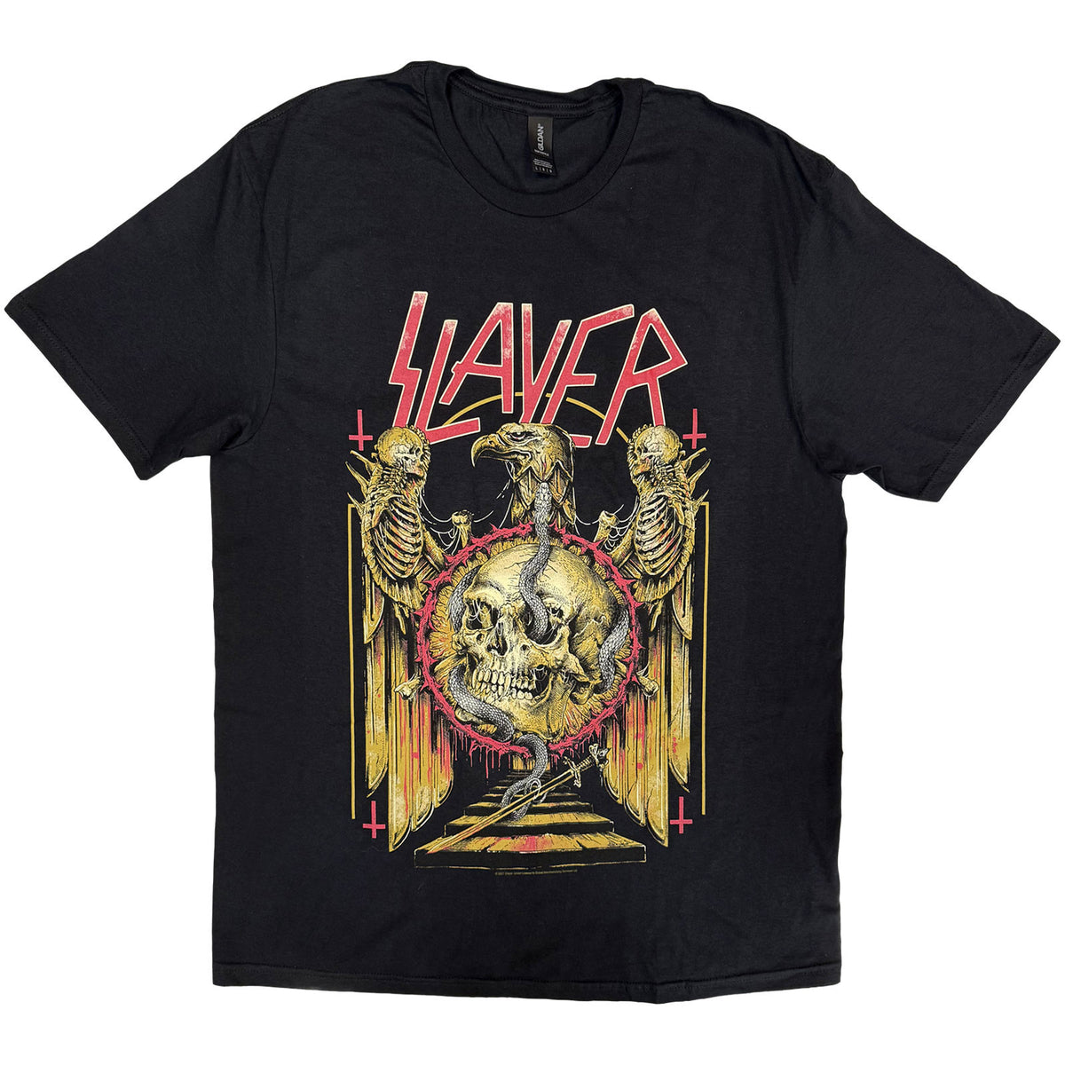 SLAYER - EAGLE & SERPENT - T-Shirt Black