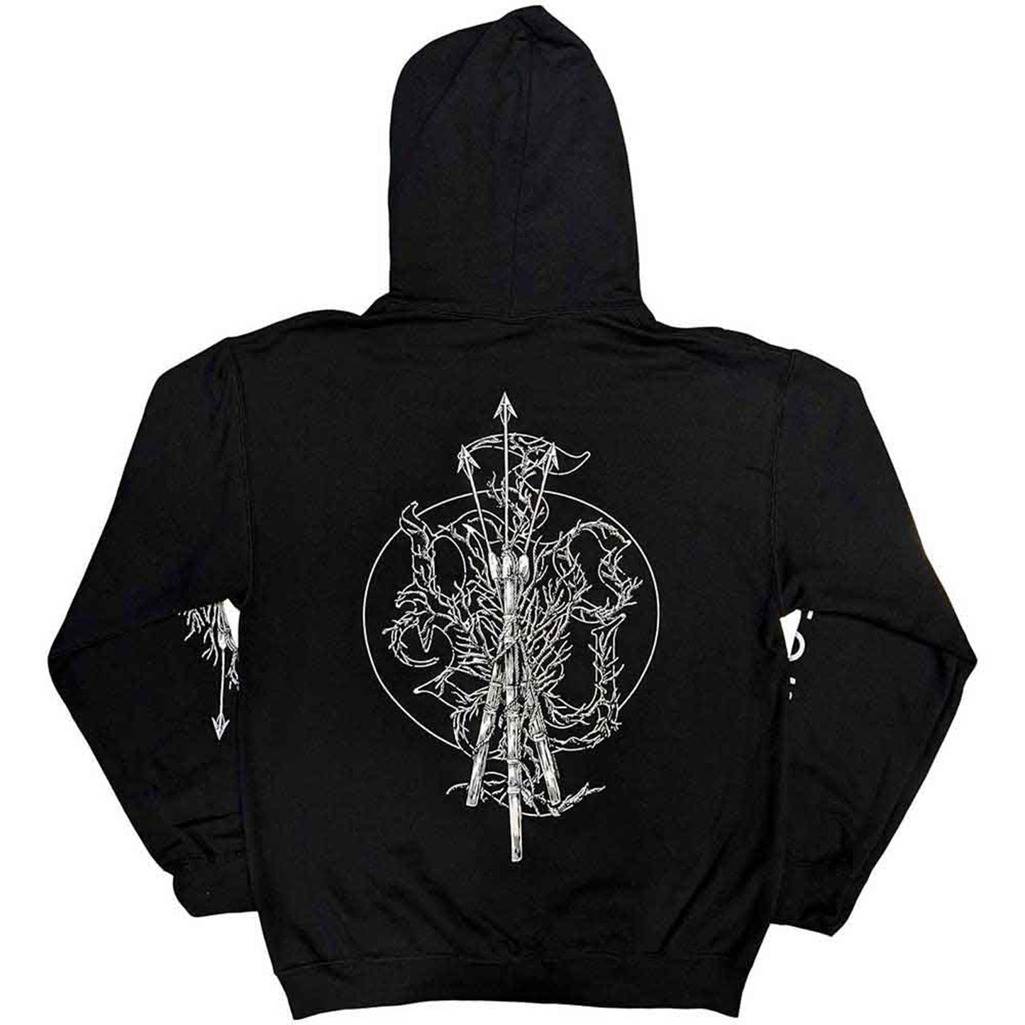 SLEEP TOKEN - TRINITY - Pullover Hoodie Black (Back Print & Sleeve Print)