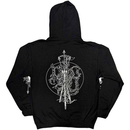 SLEEP TOKEN - TRINITY - Pullover Hoodie Black (Back Print & Sleeve Print)