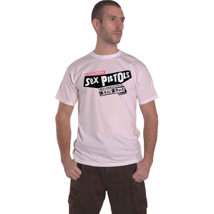SEX PISTOLS, THE - FILTHY LUCRE JAPAN - T-Shirt White (Back Print)