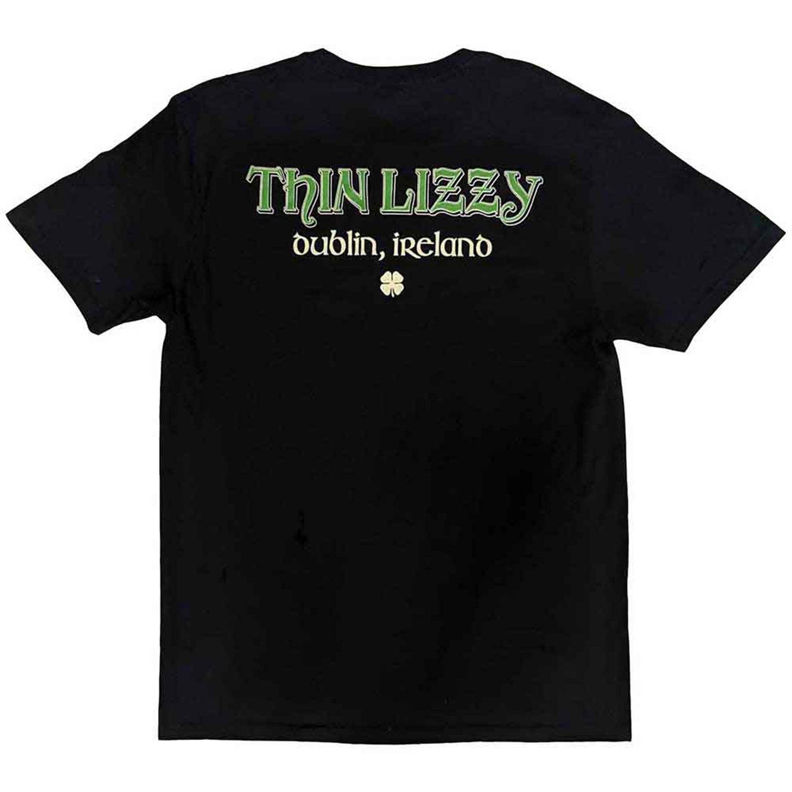 THIN LIZZY - CELTIC RING - T-Shirt Black (Back Print)