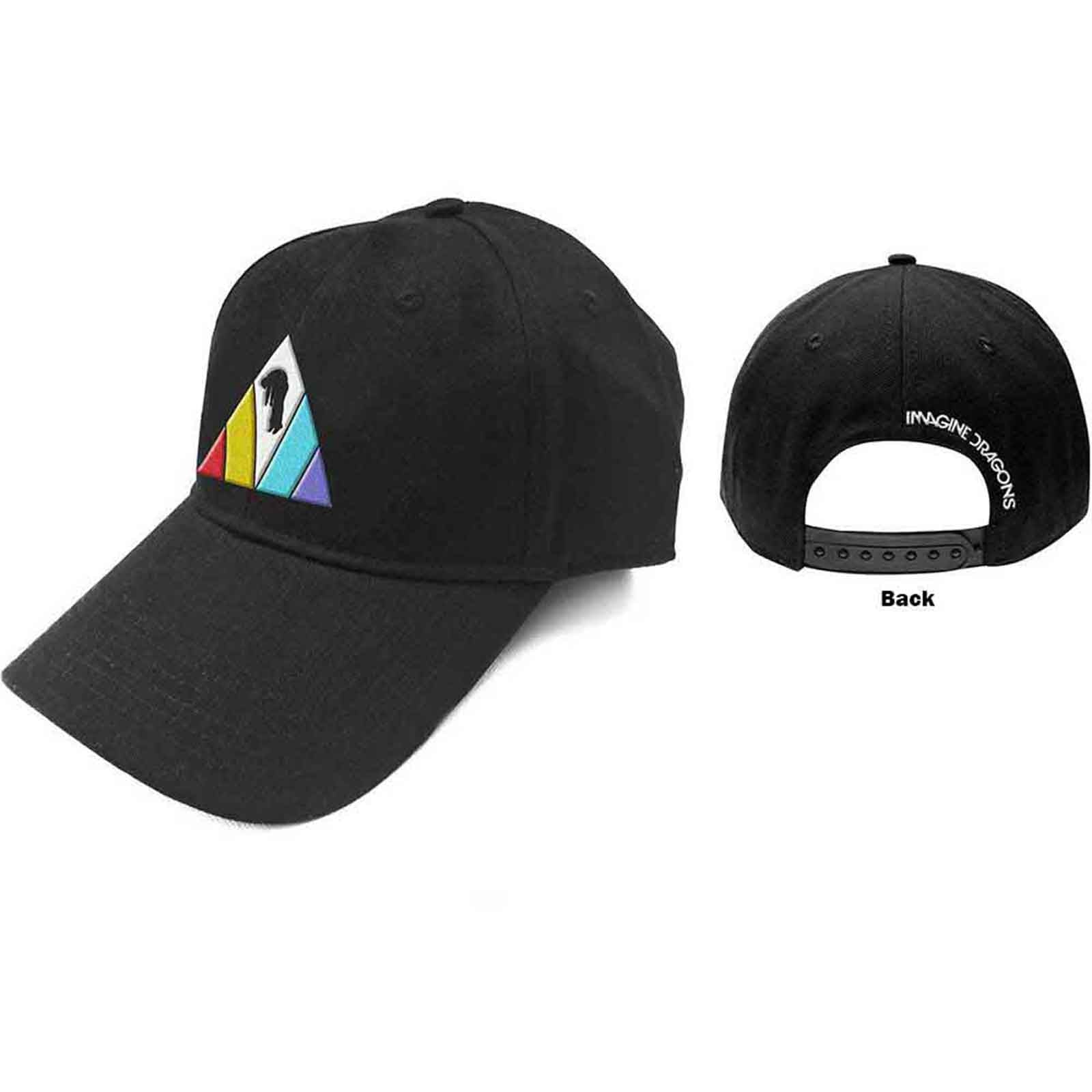 IMAGINE DRAGONS - TRIANGLE LOGO - Baseball Cap Black
