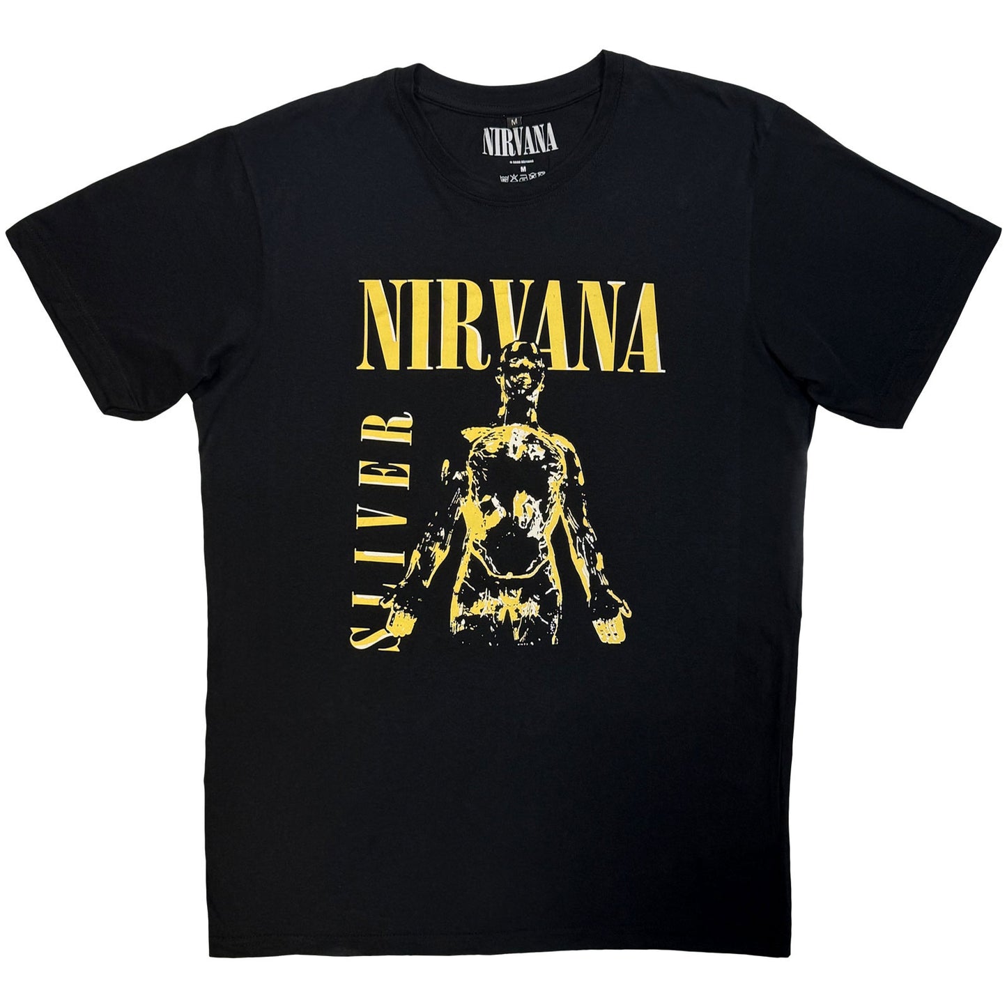 NIRVANA - SLIVER - Carbon T-Shirt Black