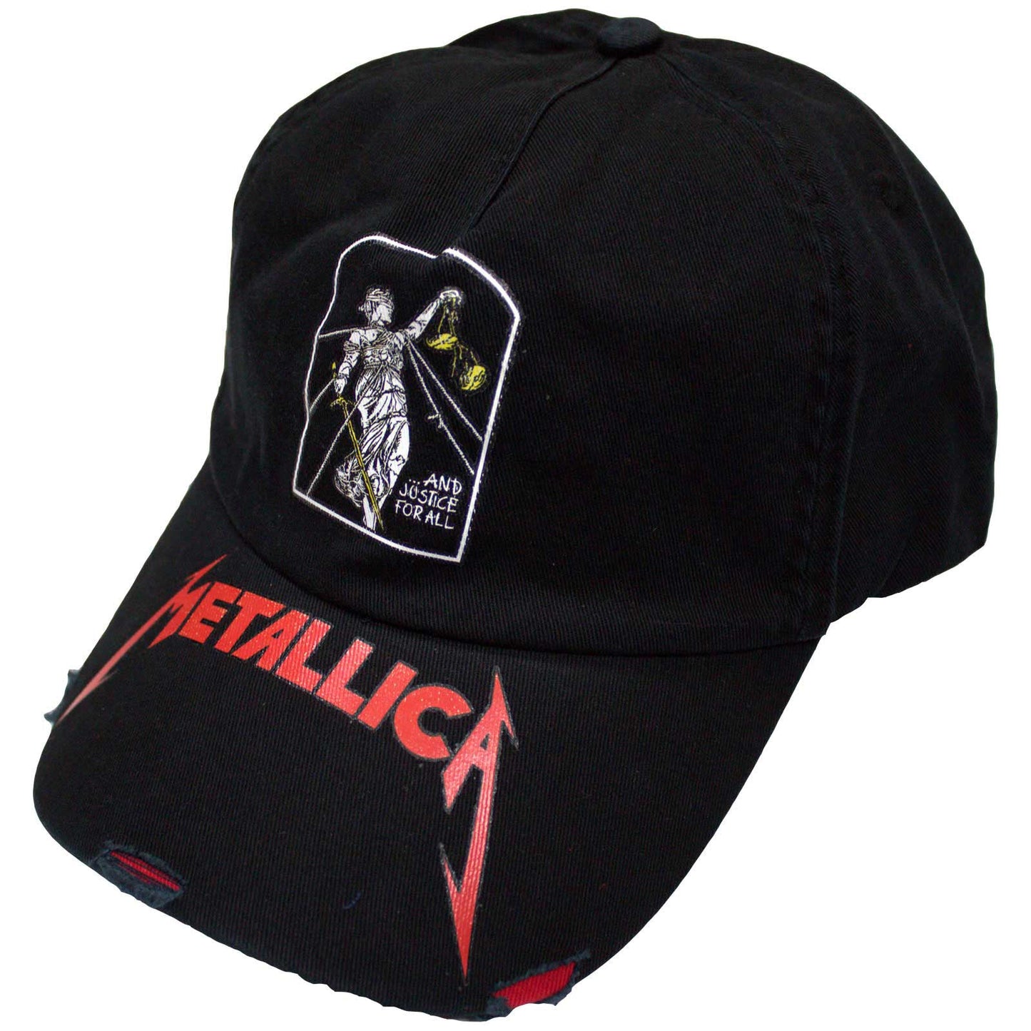 METALLICA - AND JUSTICE FOR ALL TOMBSTONE - Baseball Cap Black