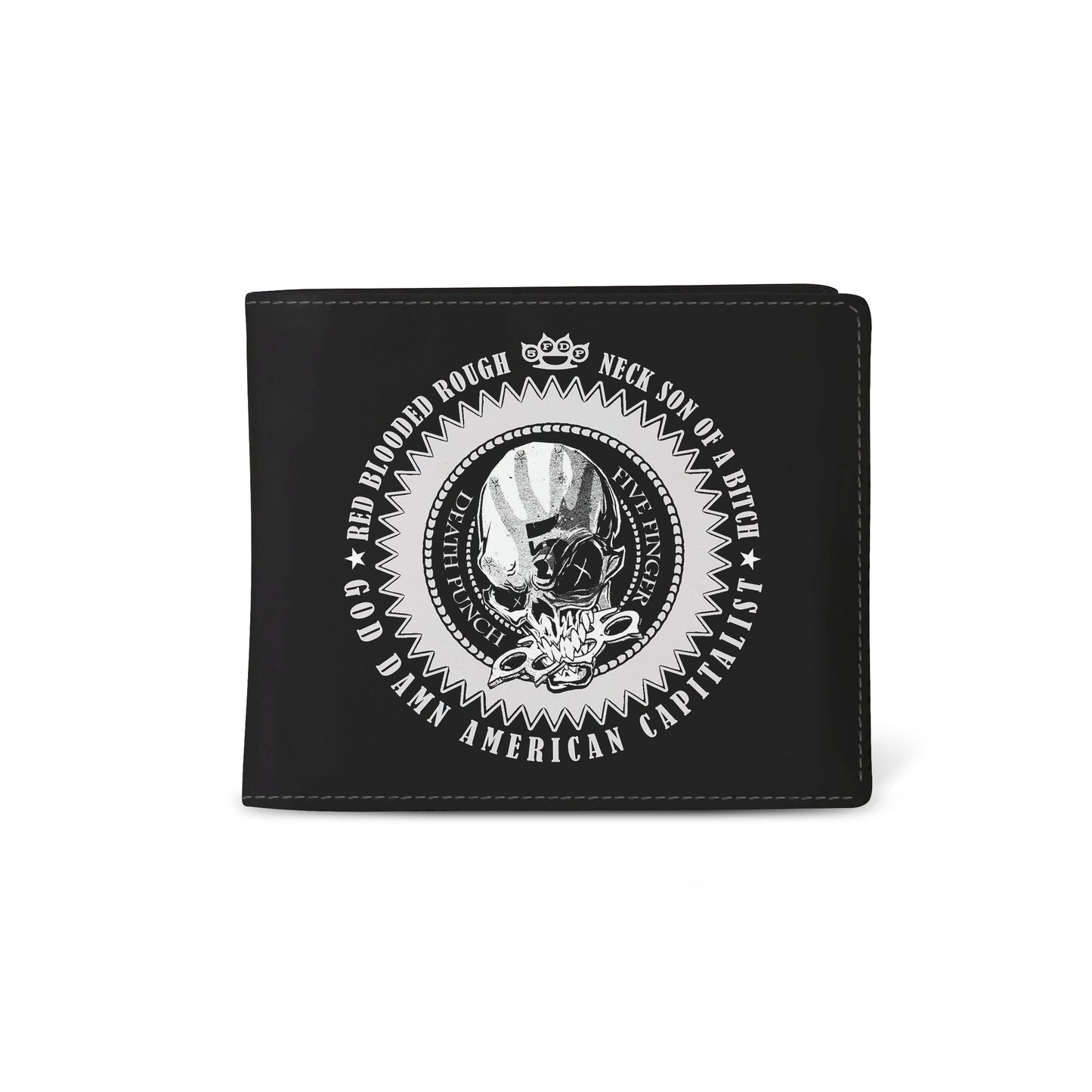 Rocksax Five Finger Death Punch Wallet - Logo