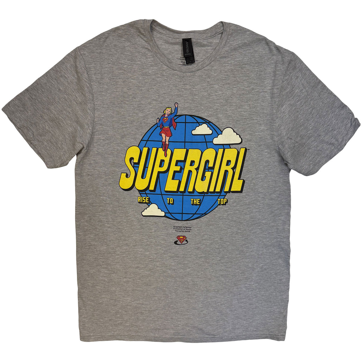 DC COMICS - SUPERGIRL RISE TO THE TOP - T-Shirt Grey