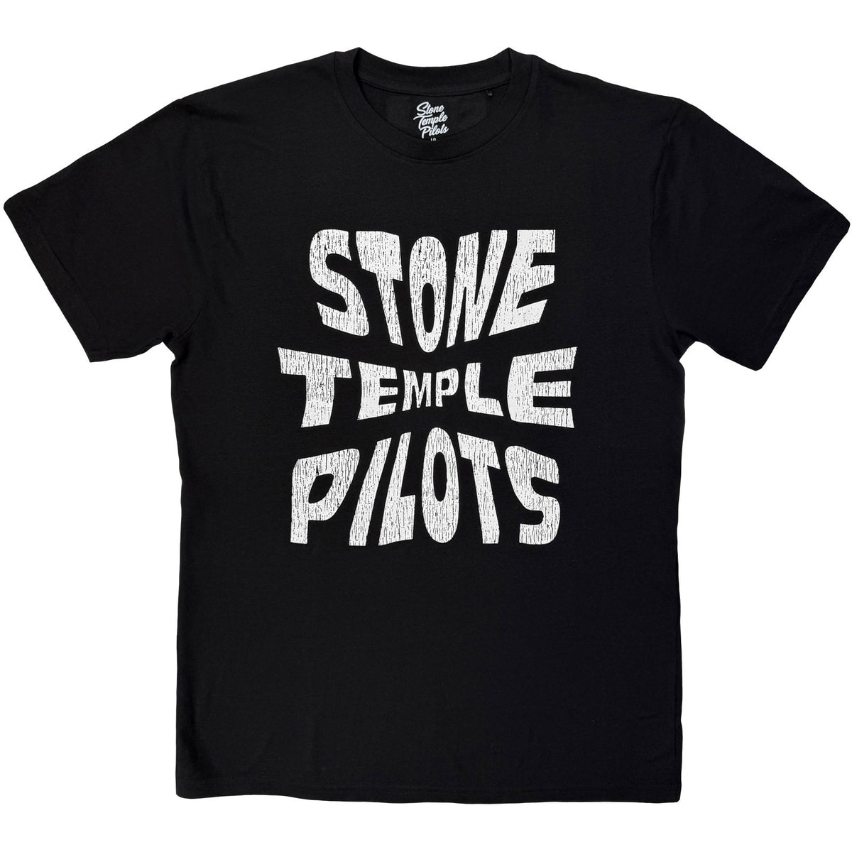 STONE TEMPLE PILOTS - LOGO MONO - T-Shirt Black
