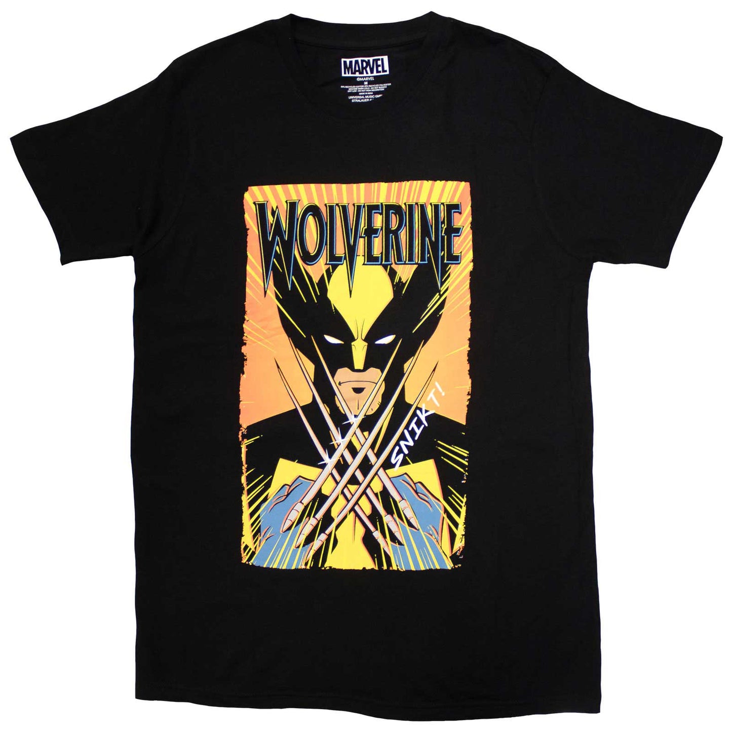 MARVEL COMICS - WOLVERINE CLAWS - T-Shirt Black