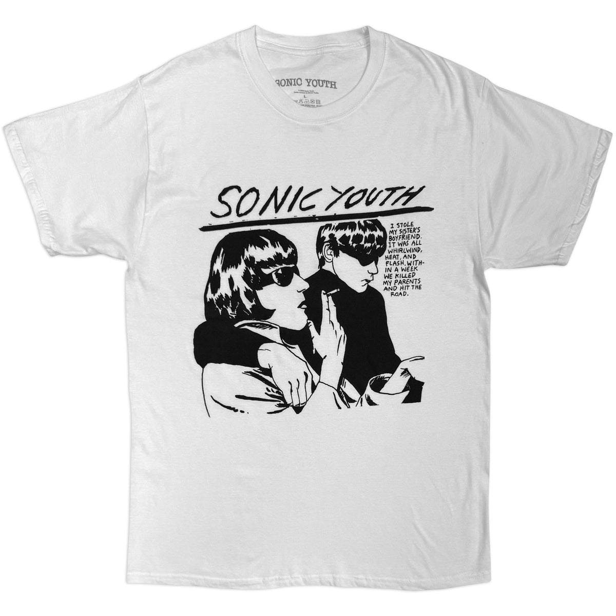 SONIC YOUTH - GOO - T-Shirt White