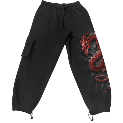 ORIENTAL DRAGON  - Casual Cargo Joggers