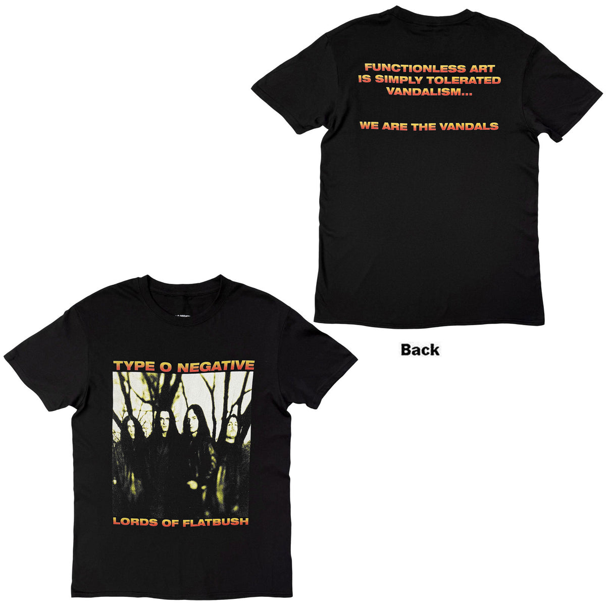 TYPE O NEGATIVE - LORDS OF FLATBUSH - T-Shirt Black